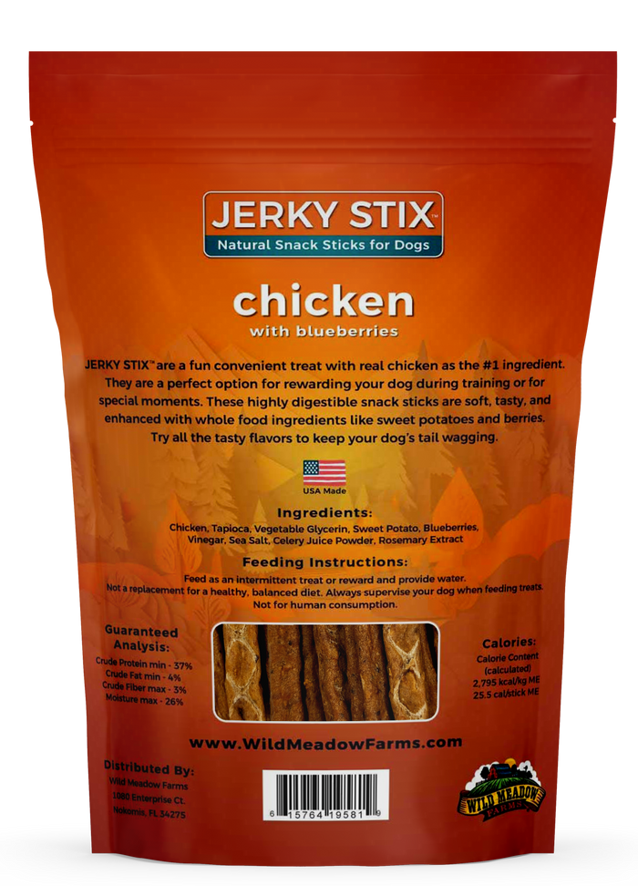Wild Meadow Farms Jerky Stix - Dog.Dog.Cat.