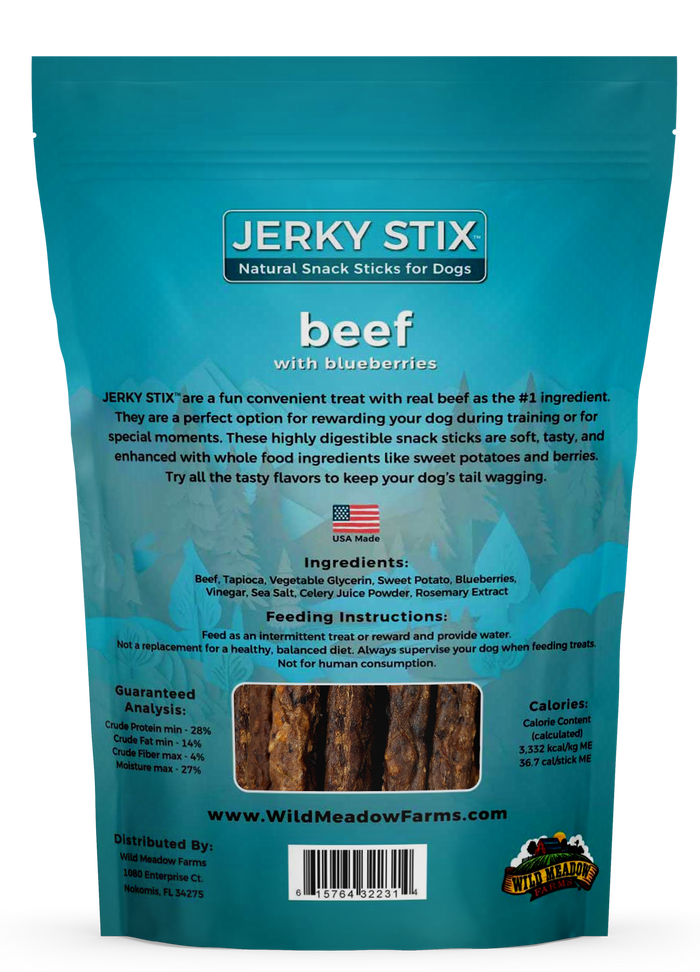 Wild Meadow Farms Jerky Stix - Dog.Dog.Cat.
