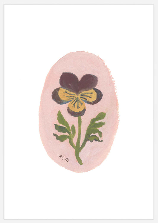 Wild Pansy II Print