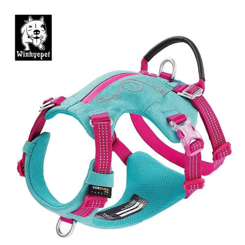 Winhyepet Dog Harness Escape Proof with Zippered Pocket - YH1811 - Dog.Dog.Cat.