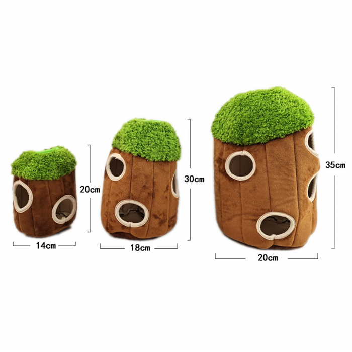 Woodland Stump Hide-and-Seek Toy - Dog.Dog.Cat.