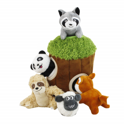 Woodland Stump Hide-and-Seek Toy - Dog.Dog.Cat.