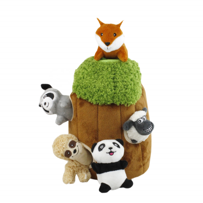 Woodland Stump Hide-and-Seek Toy - Dog.Dog.Cat.