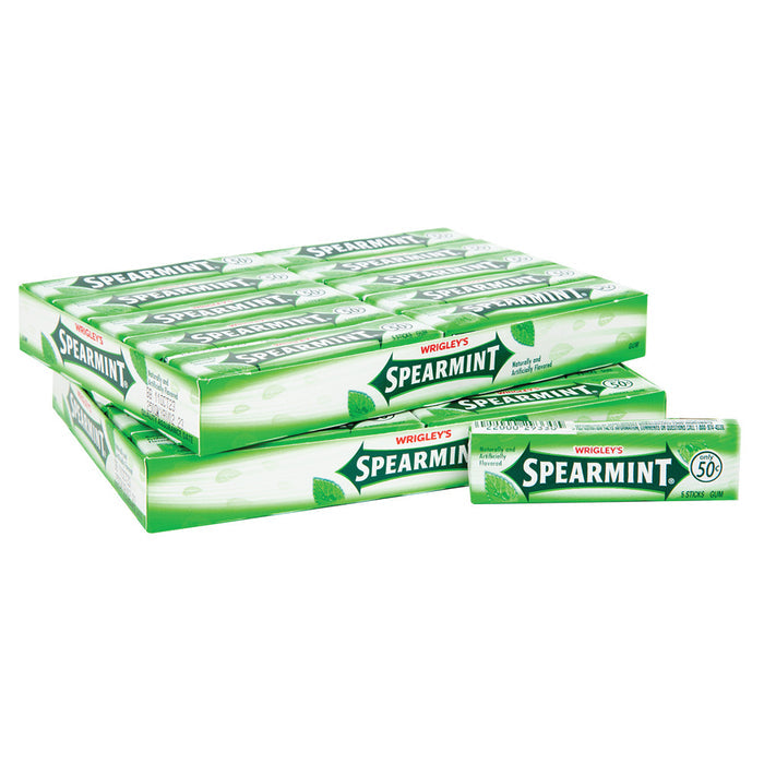 Wrigley's Spearmint Gum Pre Priced Packs - 40 Count