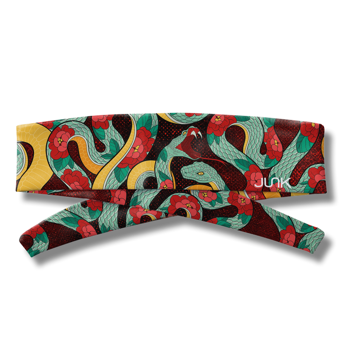Year of the Snake Flex Tie Headband - View 3