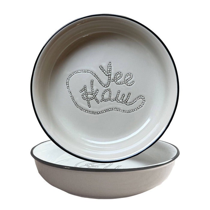 Speckle and Spot by Ore’ Originals - Pet Bowl | Yee Haw - Dog.Dog.Cat.