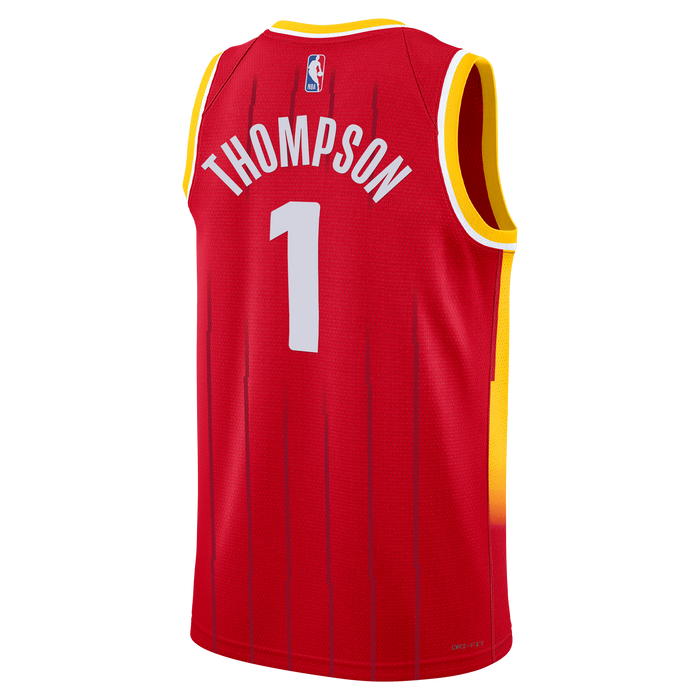 Youth Houston Rockets Amen Thompson Nike Icon Swingman Jersey