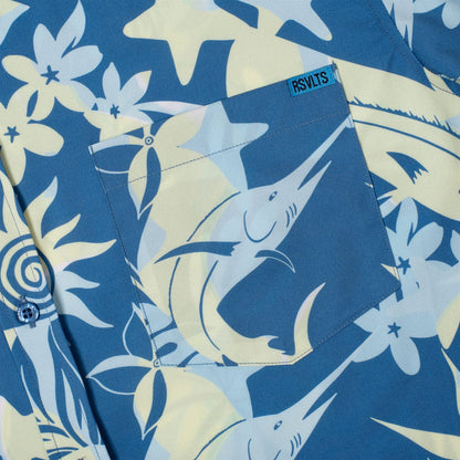 RSVLTS RSVLTS Fish "You've Got Sail" _ KUNUFLEX Short Sleeve Shirt