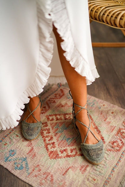 Zapatillas Afrodita Verdes