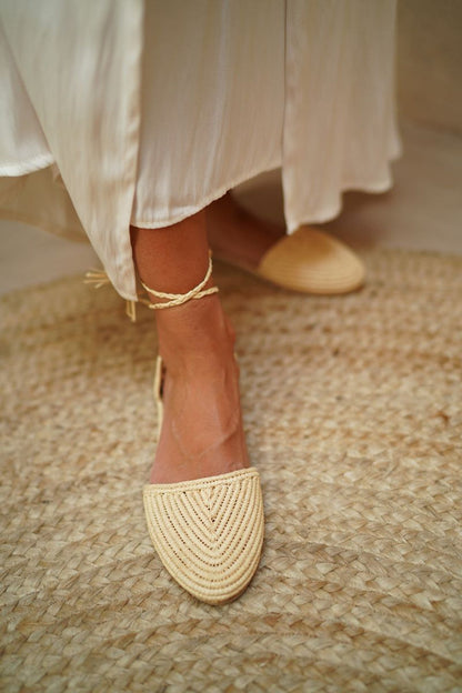 Zapatillas Atenea Beige