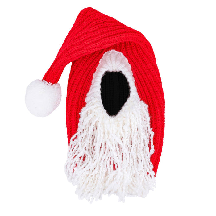 Zoo Snoods - Santa Hat w/Beard Dog Snood - Dog.Dog.Cat.